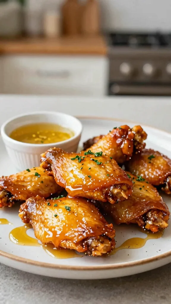 17 Crispy Chicken Wings Recipes You Must Try - 10. Maple Mustard Wings 1
