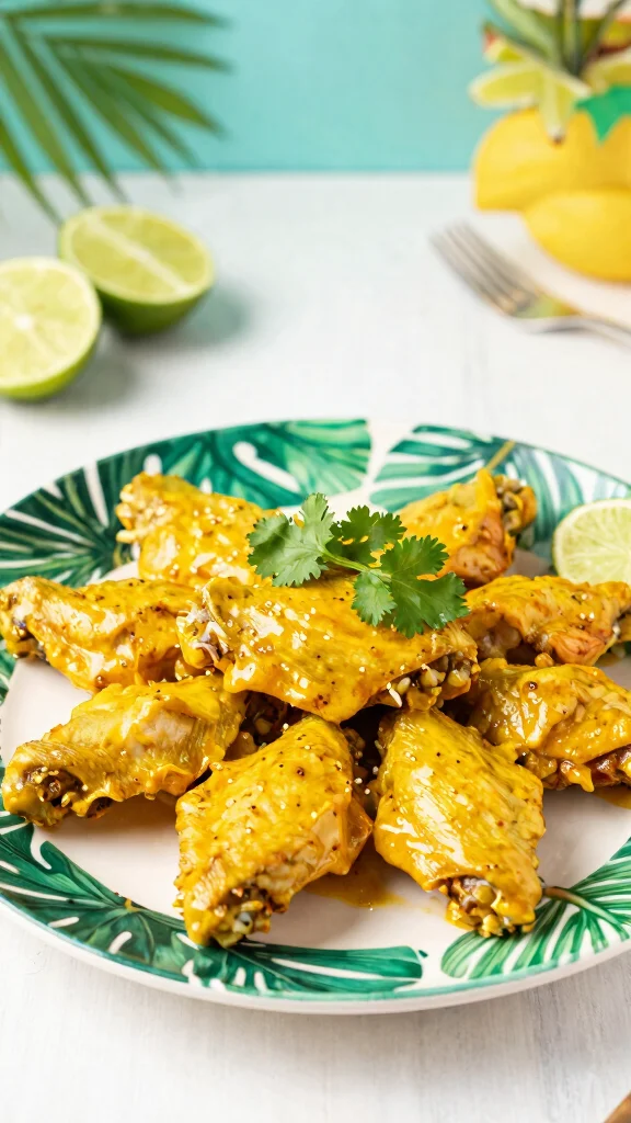 17 Crispy Chicken Wings Recipes You Must Try - 13. Coconut Curry Wings 1