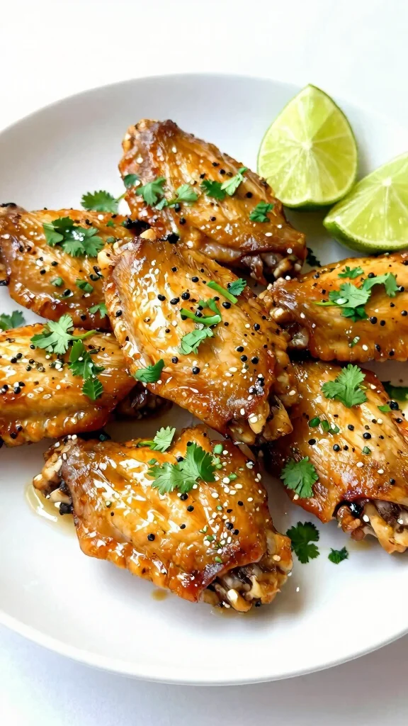 17 Crispy Chicken Wings Recipes You Must Try - 17. Cilantro Lime Wings 1