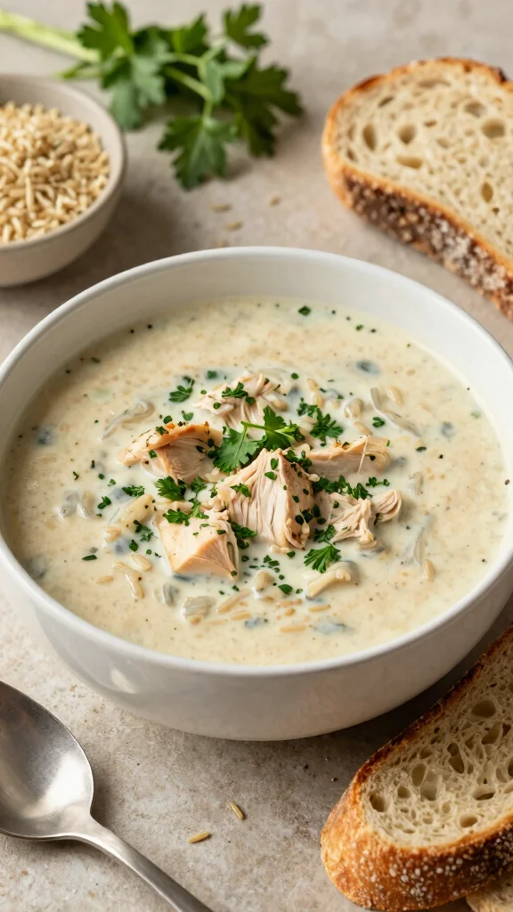 17 Delicious Chicken Soup Recipes for Cozy Days - 8. Creamy Chicken and Wild Rice Soup 1