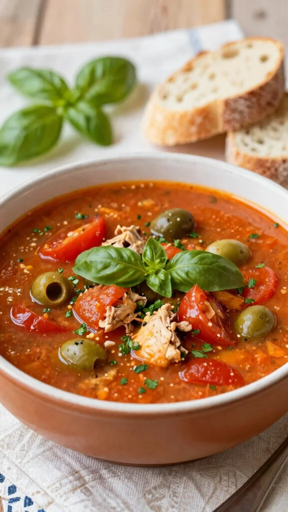 17 Delicious Chicken Soup Recipes for Cozy Days - 9. Mediterranean Chicken Soup 1