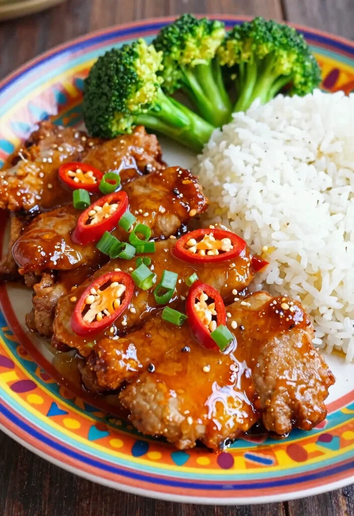 17 Different Pork Chop Air Fryer Recipes: Cooking Methods for Healthy Eating - 3. Sweet and Spicy Pork Chops 1