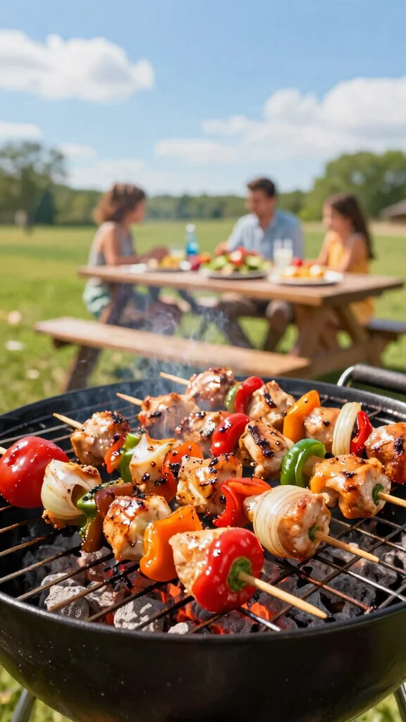 17 Kid-Friendly Chicken Recipes That Always Win - 2. Honey Garlic Chicken Skewers 1