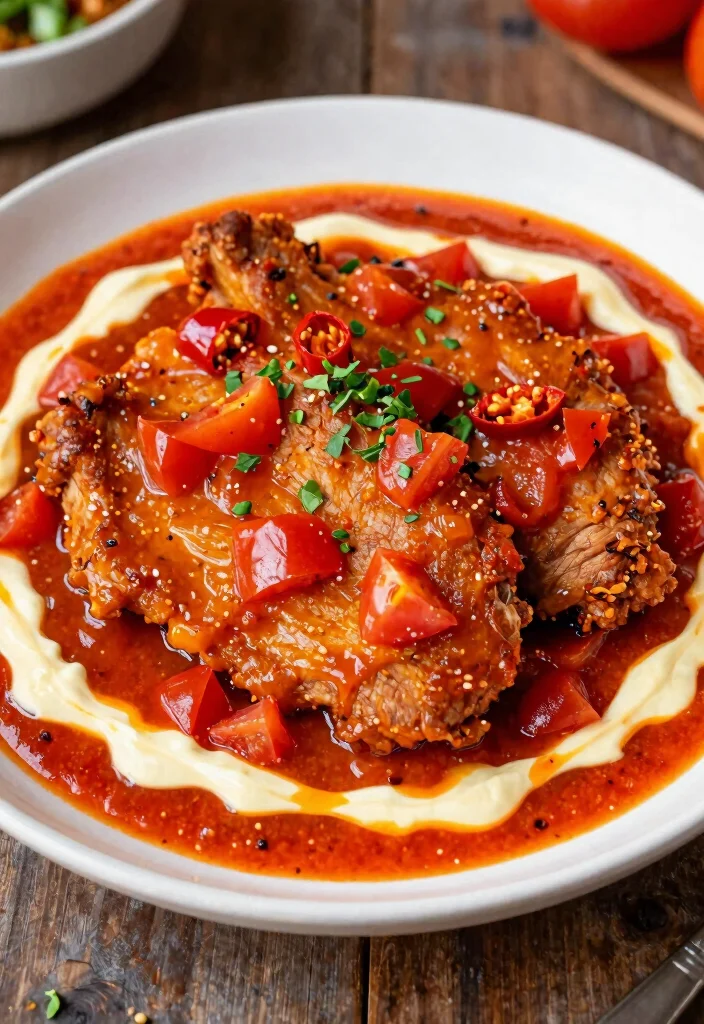 17 Simple Smothered Pork Chops Crock Pot: Creamy Slow Cooker Comfort Food - 4. Spicy Smothered Pork Chops 1