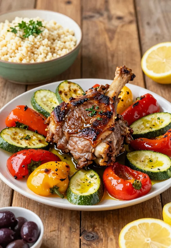17 Tender Pork Shoulder Roast in Oven: Slow-Roasted Meat - 4. Mediterranean Style Pork Shoulder with Veggies 1