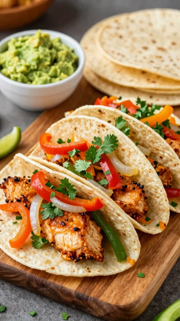 18 Air Fryer Chicken Recipes That Stay Crispy - 12. Air Fryer Chicken Fajitas 1