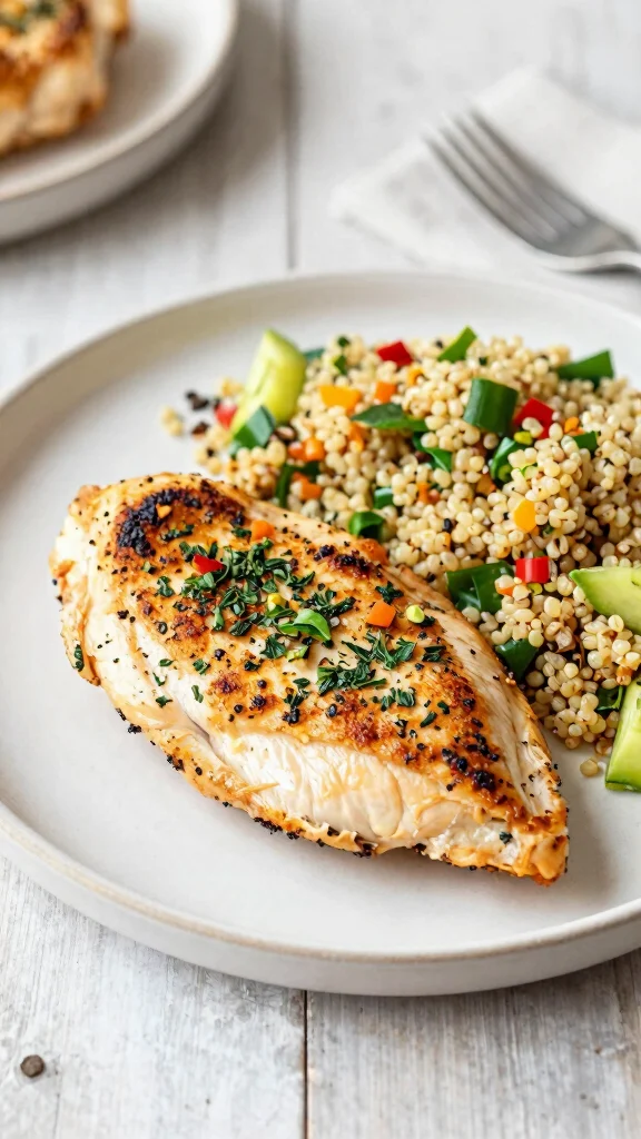 18 Air Fryer Chicken Recipes That Stay Crispy - 15. Herb-Crusted Air Fryer Chicken 1