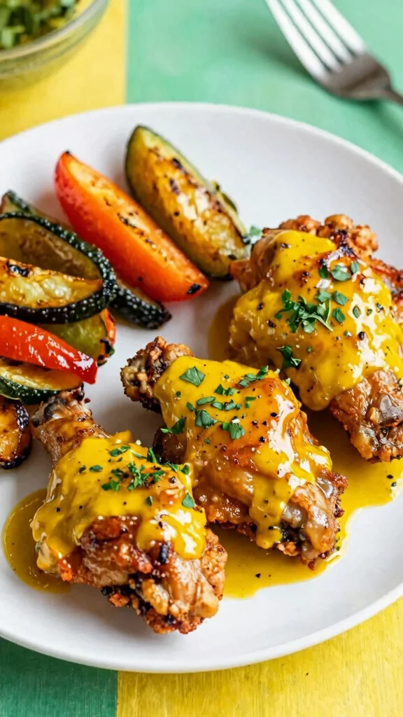 18 Air Fryer Chicken Recipes That Stay Crispy - 17. Dijon Mustard Air Fryer Chicken 1