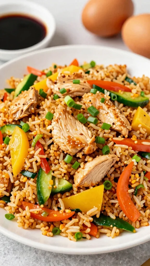 18 Asian-Style Chicken Recipes You Can Make at Home - 16. One-Pan Chicken Fried Rice 1
