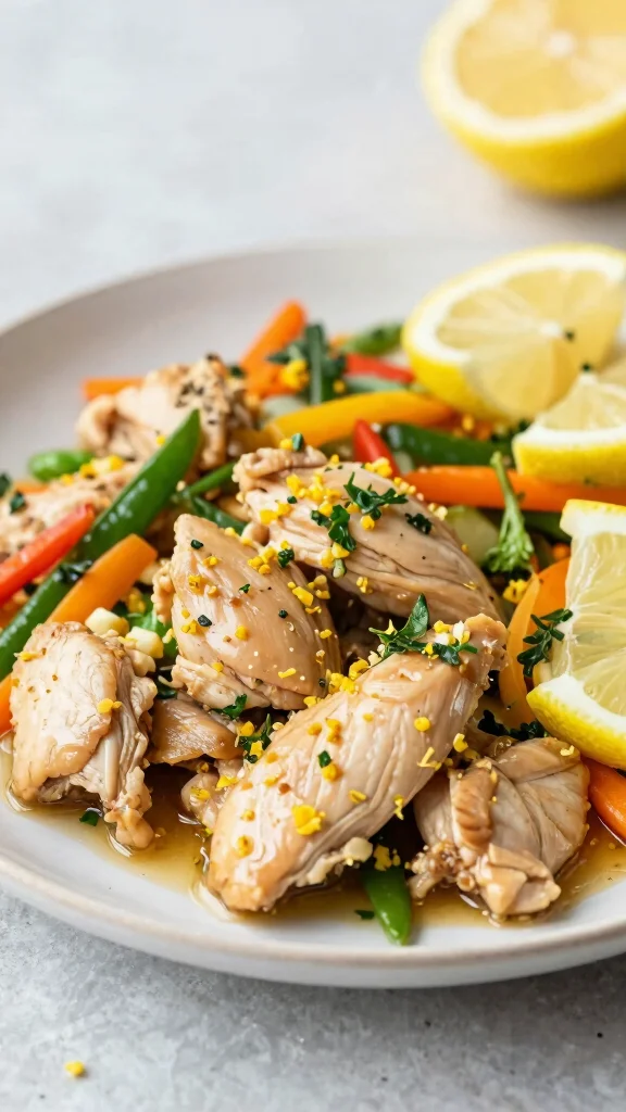 18 Asian-Style Chicken Recipes You Can Make at Home - 4. Lemon-Ginger Chicken 1