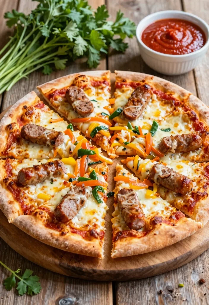 18 Best Ground Pork Sausage Recipes for Easy Dinners - 7. Quick Pork Sausage Pizza 1