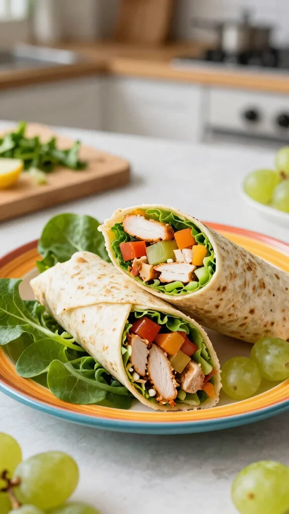 18 Budget-Friendly Chicken Recipes Under $10 - 10. Chicken Salad Wraps 1