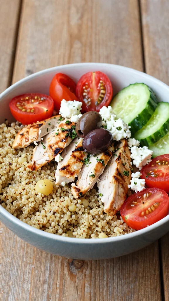 18 Budget-Friendly Chicken Recipes Under $10 - 13. Greek Chicken Bowls 1