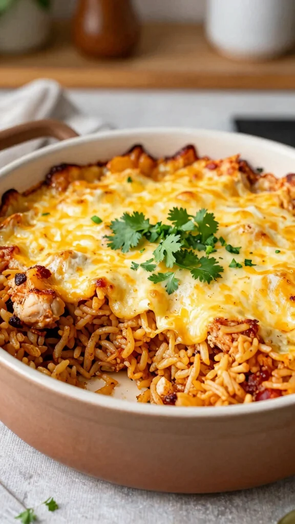 18 Budget-Friendly Chicken Recipes Under $10 - 14. Spicy Chicken and Rice Casserole 1