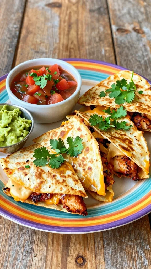 18 Budget-Friendly Chicken Recipes Under $10 - 3. BBQ Chicken Quesadillas 1