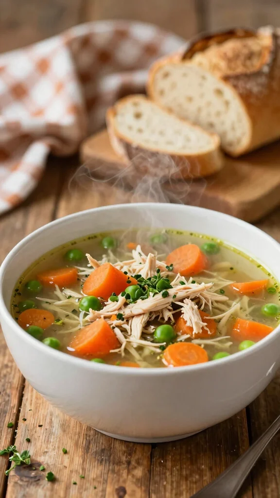 18 Budget-Friendly Chicken Recipes Under $10 - 6. Chicken and Vegetable Soup 1