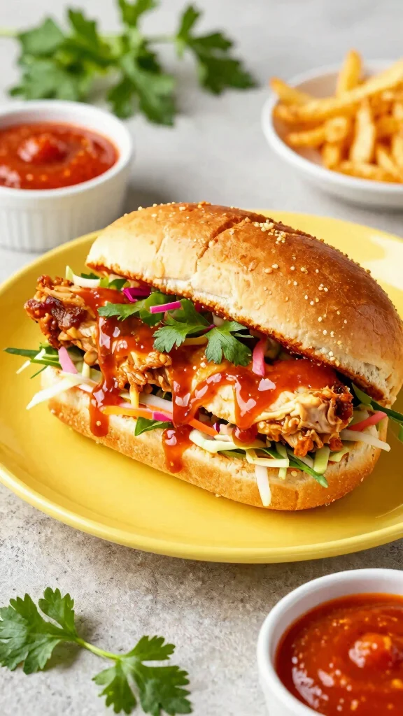 18 Chicken Sandwich Spreads & Fillings Recipes - 10. Sweet Chili Sauce & Slaw 1