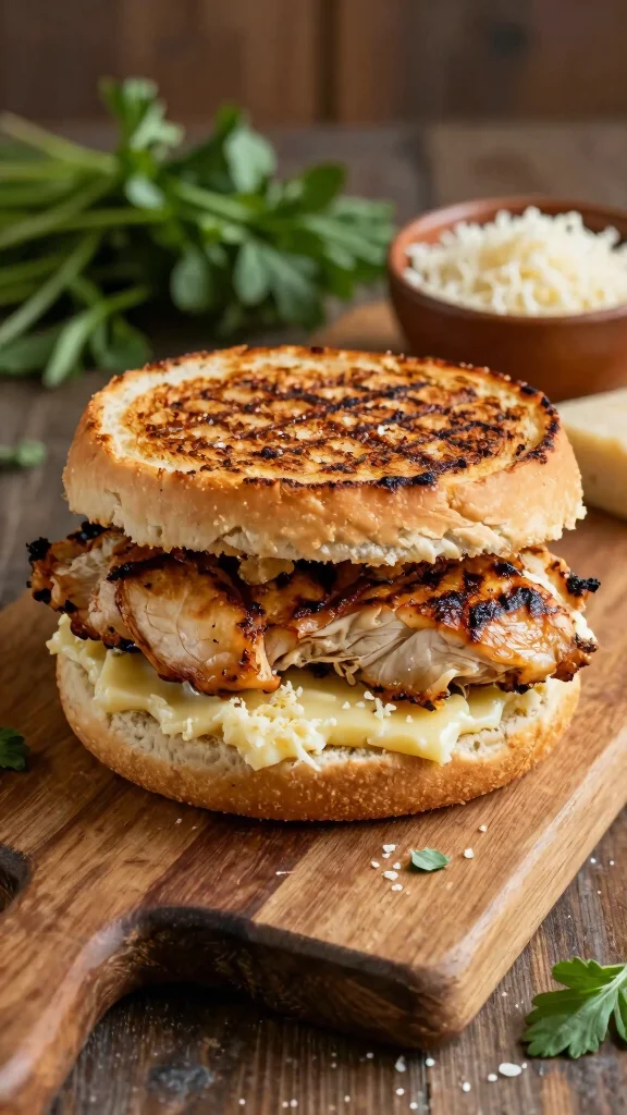 18 Chicken Sandwich Spreads & Fillings Recipes - 4. Garlic Parmesan Butter Spread 1