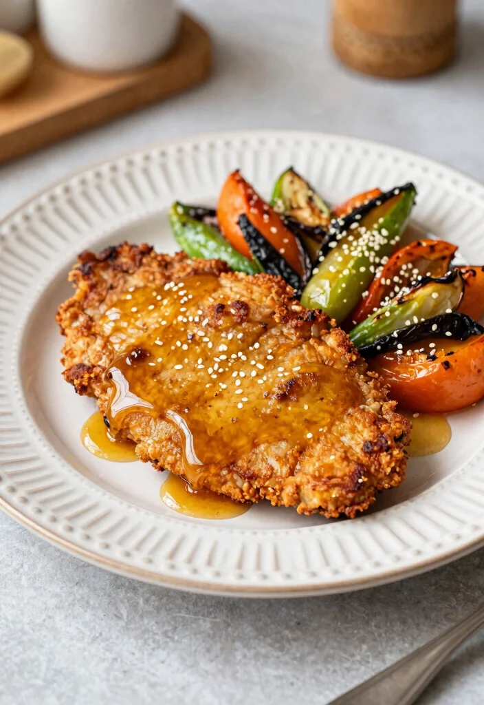 18 Easy Air Fryer Pork Chops Boneless: Quick Dinner Recipe - 5. Honey Mustard Air Fryer Pork Chops 1
