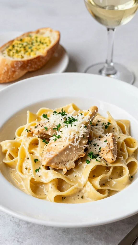 18 Easy Chicken Dinner Recipes for Busy Nights - 15. Chicken Alfredo Pasta 1