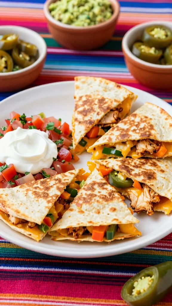 18 Easy Chicken Dinner Recipes for Busy Nights - 4. Chicken Fajita Quesadillas 1