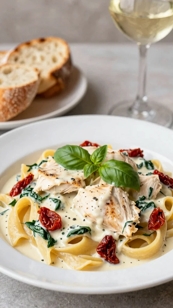18 Easy Chicken Dinner Recipes for Busy Nights - 5. Creamy Tuscan Chicken 1