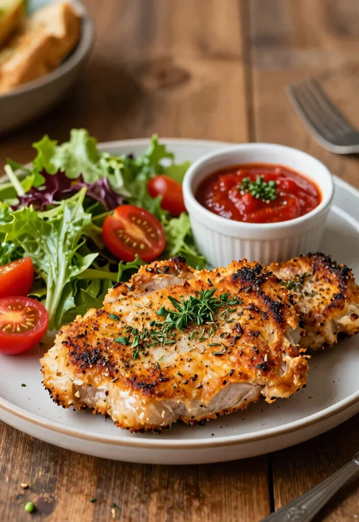 18 Foolproof Best Air Fryer Pork Chops: Recipe for Beginners - 5. Italian Herb Crusted Air Fryer Pork Chops 1