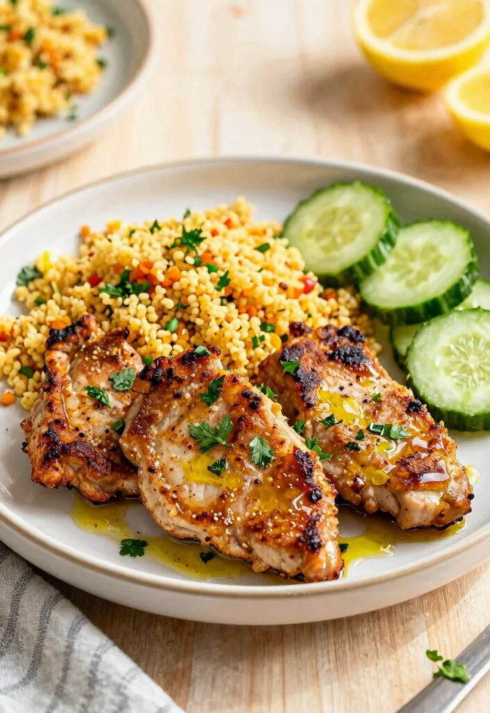 18 Foolproof Best Air Fryer Pork Chops: Recipe for Beginners - 8. Mediterranean Air Fryer Pork Chops 1