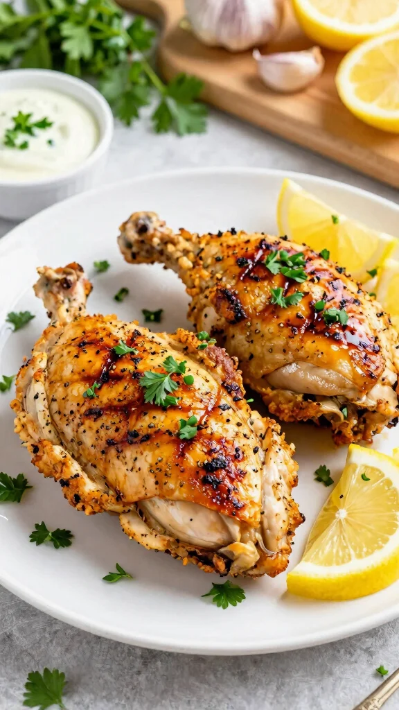 18 High-Protein Chicken Recipes for Fitness Lovers - 1. Lemon Garlic Herb Chicken 1