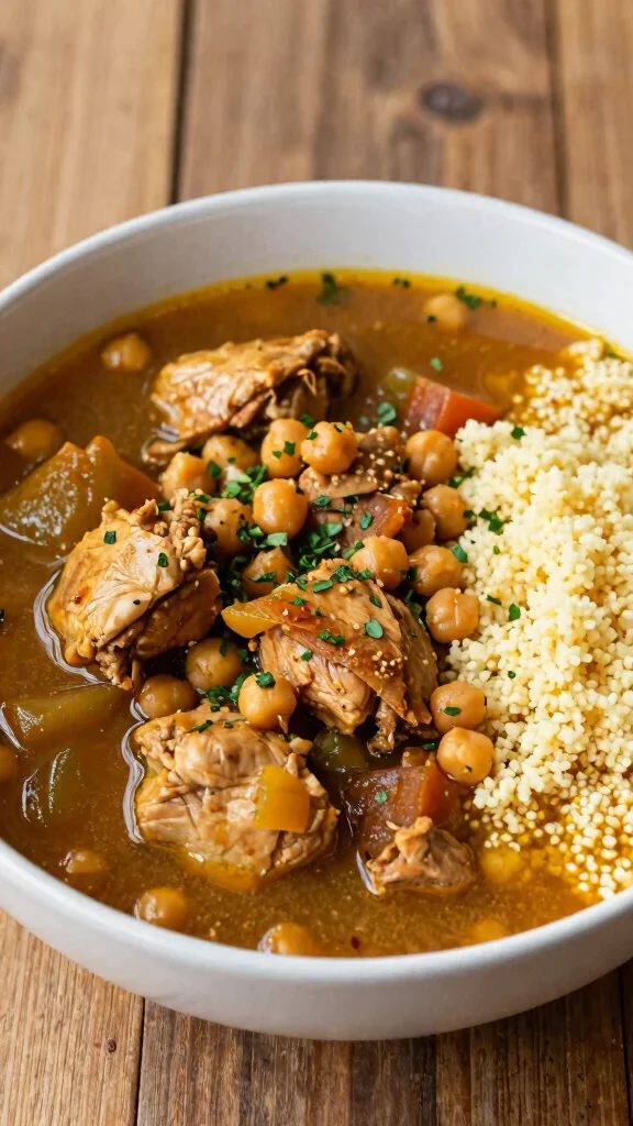 18 High-Protein Chicken Recipes for Fitness Lovers - 12. Moroccan Chicken Stew 1