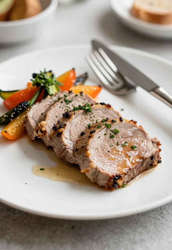 18 Magic Pork Tenderloin Recipes Instant Pot: Pressure Cooker - 1. Garlic Herb Instant Pot Pork Tenderloin 1