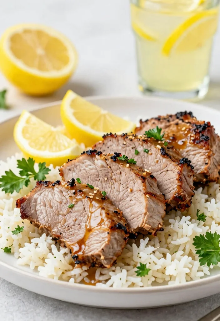 18 Magic Pork Tenderloin Recipes Instant Pot: Pressure Cooker - 6. Lemon Garlic Instant Pot Pork Tenderloin 1