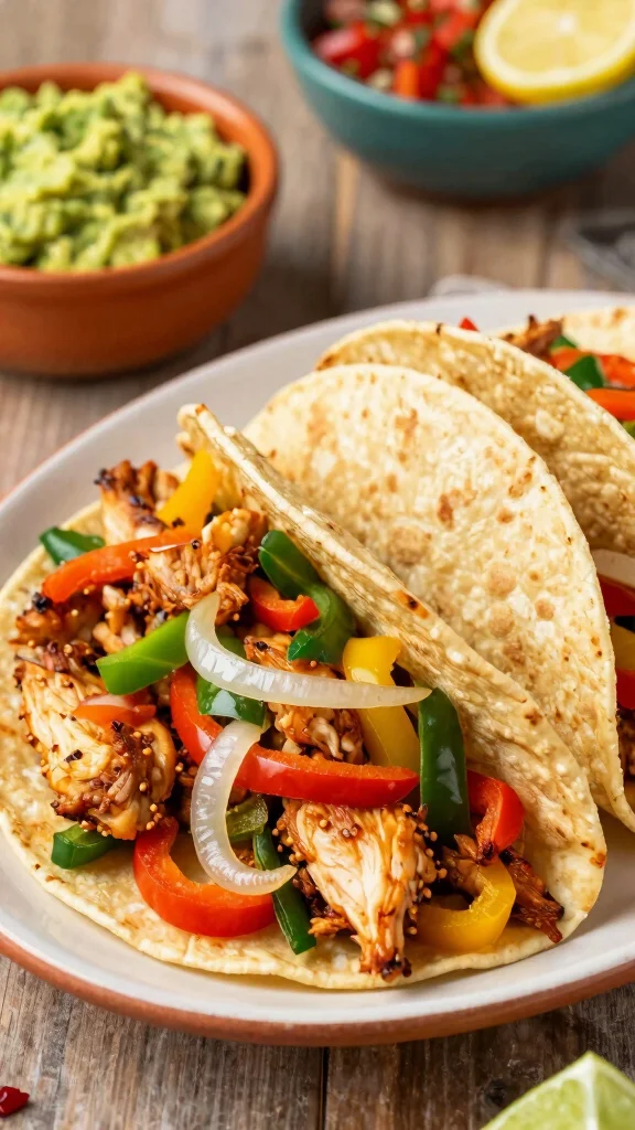 18 Slow Cooker Chicken Recipes Perfect for Meal Prep - 10. Chicken Fajitas 1