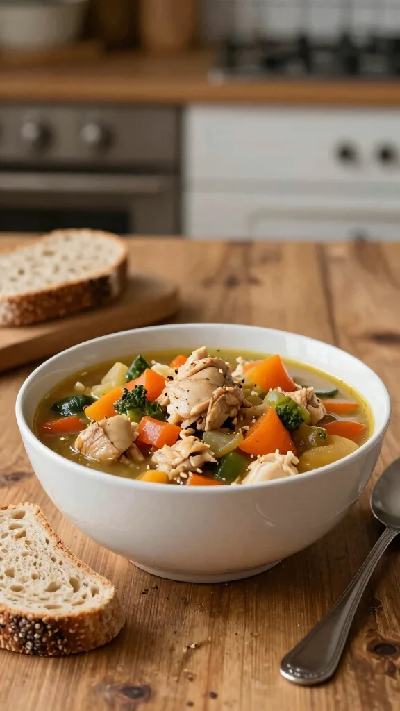 18 Slow Cooker Chicken Recipes Perfect for Meal Prep - 11. Chicken and Vegetable Stew 1