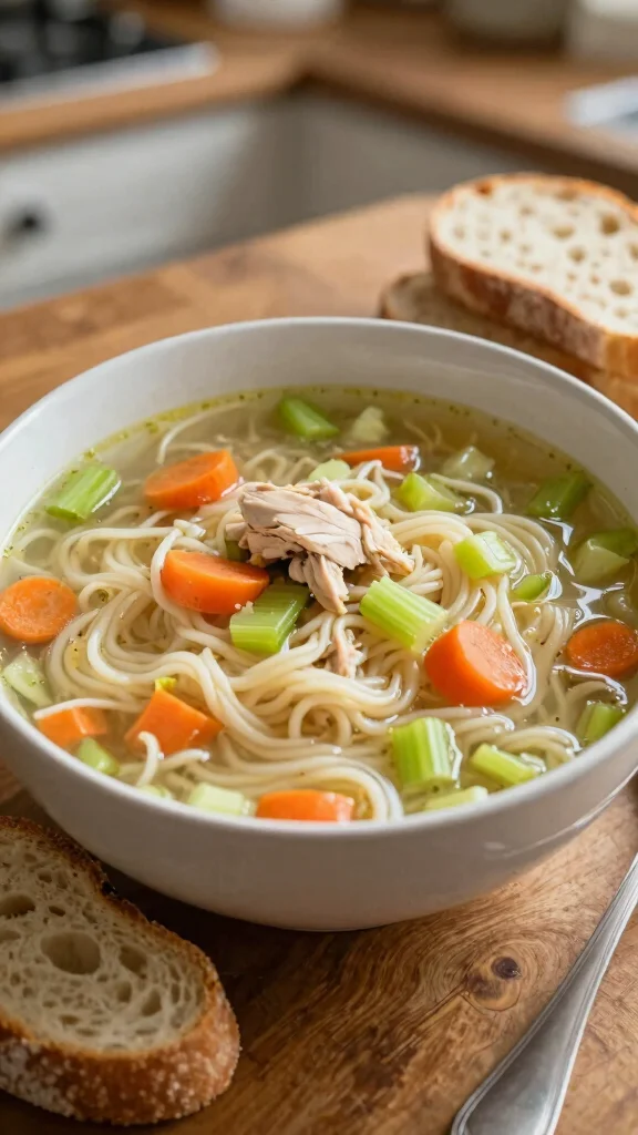 18 Slow Cooker Chicken Recipes Perfect for Meal Prep - 16. Chicken Noodle Soup 1