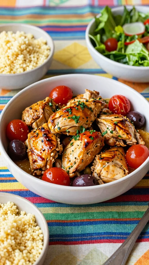 18 Slow Cooker Chicken Recipes Perfect for Meal Prep - 3. Mediterranean Chicken 1