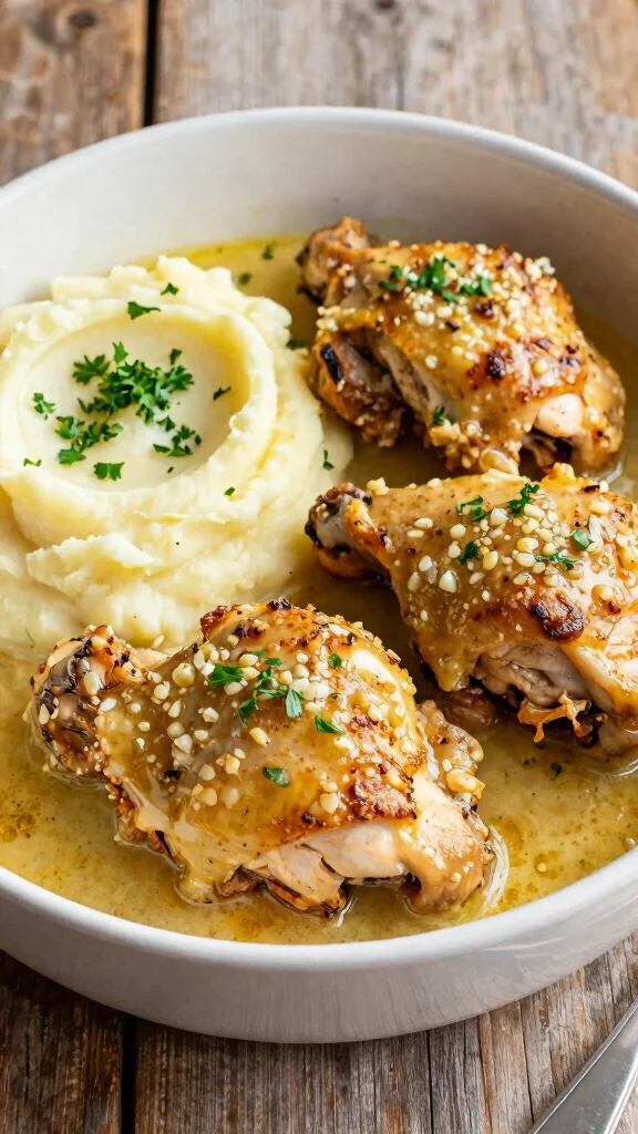 19 Baked Chicken Recipes with Big Flavor - 15. Garlic Butter Chicken Bake 1