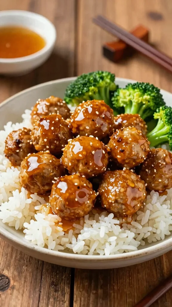 19 Chicken Meatball Recipes Juicy & Easy - 2. Honey Garlic Chicken Meatballs 1