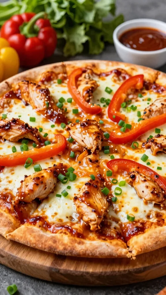 19 Chicken Pizza Recipes You Can Make at Home - 7. Teriyaki Chicken Pizza 1