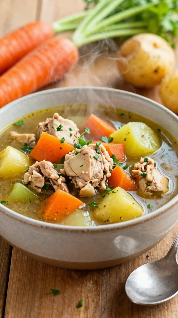 19 Chicken Stew Recipes for Cold Weather Nights - 1. Classic Chicken Vegetable Stew 1