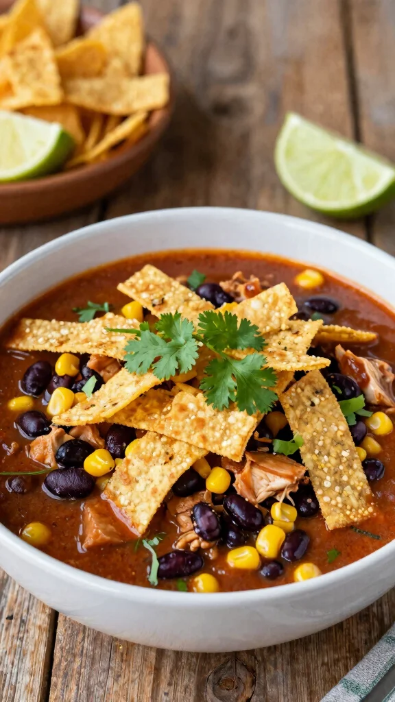 19 Chicken Stew Recipes for Cold Weather Nights - 10. Chicken Tortilla Stew 1