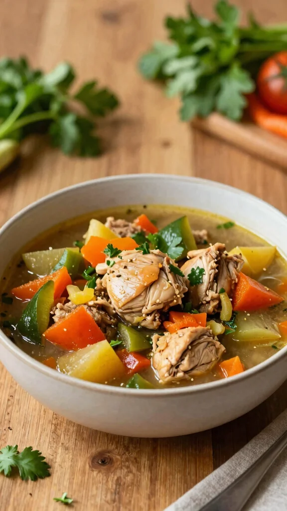 19 Chicken Stew Recipes for Cold Weather Nights - 18. Rustic Chicken Stew 1