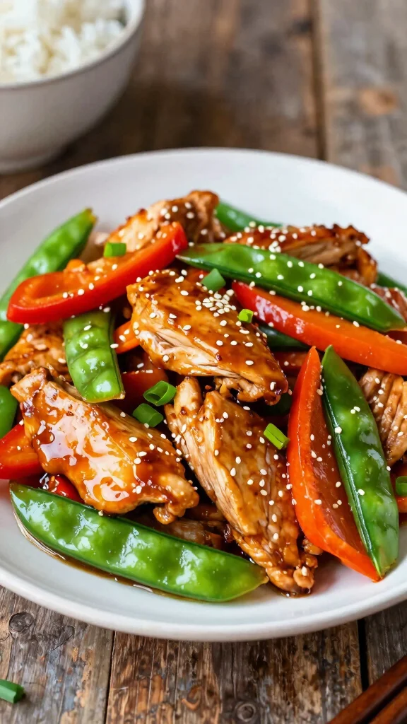 19 Chicken and Vegetable Recipes for Clean Eating - 6. Teriyaki Chicken & Vegetable Stir-Fry 1