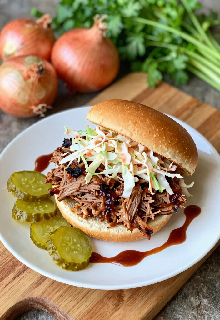 19 Easy Pulled Pork Sandwiches Crock Pot: Game Day Food - 1. Classic BBQ Pulled Pork 1