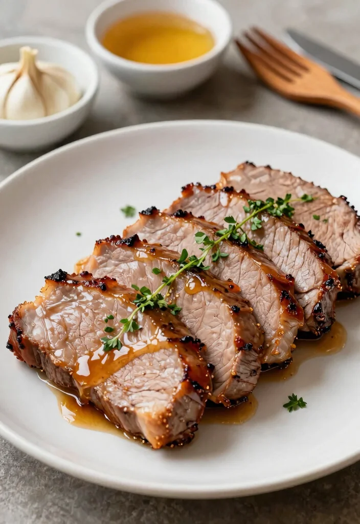 19 Elegant Pork Tenderloin Recipes Air Fryer: Simple Dinner - 1. Honey Garlic Pork Tenderloin 1