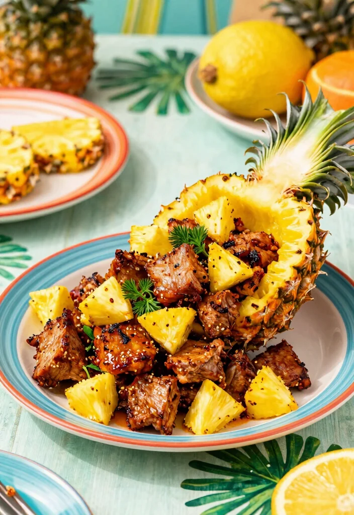 19 Elegant Pork Tenderloin Recipes Air Fryer: Simple Dinner - 3. Spicy Pineapple Pork Tenderloin 1