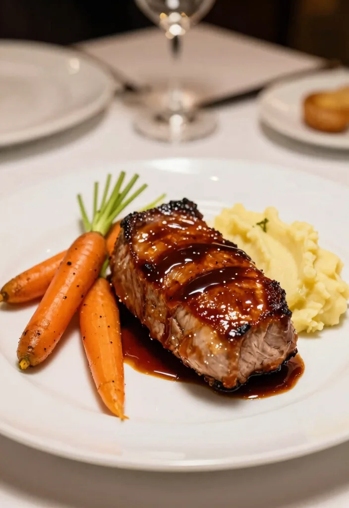 19 Elegant Pork Tenderloin Recipes Air Fryer: Simple Dinner - 4. Balsamic Glazed Pork Tenderloin 1