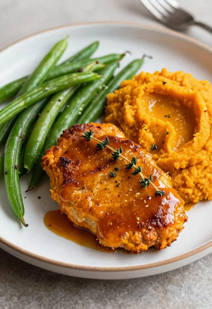 19 Juicy Bone In Pork Chop Recipes in Oven: Flavorful - 16. Pumpkin Spice Pork Chops 1