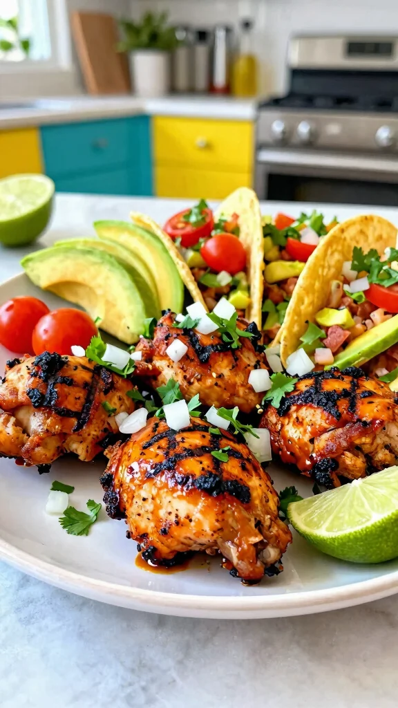 19 Juicy Chicken Thigh Recipes for Flavor Lovers - 11. Chipotle Lime Chicken Thighs 1