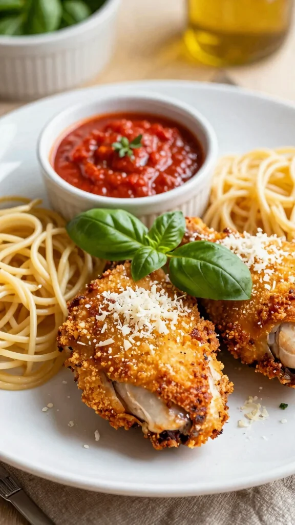 19 Juicy Chicken Thigh Recipes for Flavor Lovers - 15. Parmesan Crusted Chicken Thighs 1